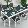 White Extendable Dining Tables and Chairs (Photo 17 of 25)