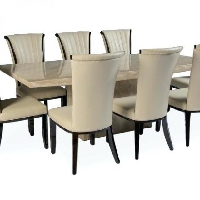2024 Latest Dining Tables 8 Chairs Set