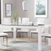 Gloss White Dining Tables and Chairs (Photo 19 of 25)