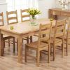 Extending Oak Dining Tables and Chairs (Photo 4 of 25)