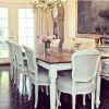 Dining Tables With White Legs and Wooden Top (Photo 13 of 25)