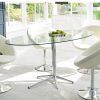 Clear Glass Dining Tables and Chairs (Photo 12 of 25)