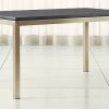 Parsons Black Marble Top & Brass Base 48X16 Console Tables (Photo 13 of 25)