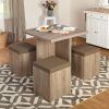 Taulbee 5 Piece Dining Sets (Photo 23 of 25)