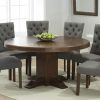 Dark Wood Square Dining Tables (Photo 11 of 25)
