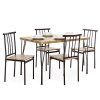 Liles 5 Piece Breakfast Nook Dining Sets (Photo 22 of 25)