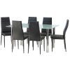 Smoked Glass Dining Tables and Chairs (Photo 8 of 25)