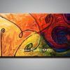 Abstract Wall Art Canvas (Photo 5 of 20)