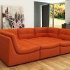 Orange Modern Sofas (Photo 14 of 20)
