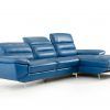 Blue Leather Sectional Sofas (Photo 5 of 20)