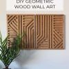 Geometric Wood Wall Art (Photo 3 of 15)