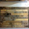 Wall Accents With Pallets (Photo 7 of 15)