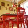 Red Dining Tables and Chairs (Photo 20 of 25)
