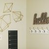 Geometric Shapes Wall Accents (Photo 1 of 15)