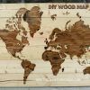 Wooden World Map Wall Art (Photo 8 of 20)