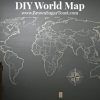 Diy World Map Wall Art (Photo 10 of 25)
