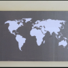 Diy World Map Wall Art (Photo 7 of 25)