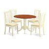Caden 5 Piece Round Dining Sets With Upholstered Side Chairs (Photo 19 of 25)