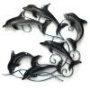 Dolphin Metal Wall Art (Photo 9 of 20)
