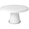 White Circle Dining Tables (Photo 14 of 25)
