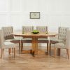 Round Extendable Dining Tables and Chairs (Photo 8 of 25)