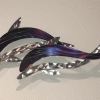 Dolphin Metal Wall Art (Photo 1 of 20)