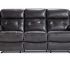  Best 15+ of Panther Black Leather Dual Power Reclining Sofas