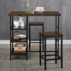 Crownover 3 Piece Bar Table Sets (Photo 11 of 25)