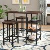 Crownover 3 Piece Bar Table Sets (Photo 6 of 25)