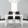 White High Gloss Dining Tables and Chairs (Photo 9 of 25)