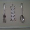 Big Spoon and Fork Wall Decor (Photo 6 of 20)