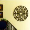 Faux Wrought Iron Wall Decors (Photo 7 of 20)