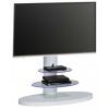 White Cantilever Tv Stand (Photo 4 of 25)