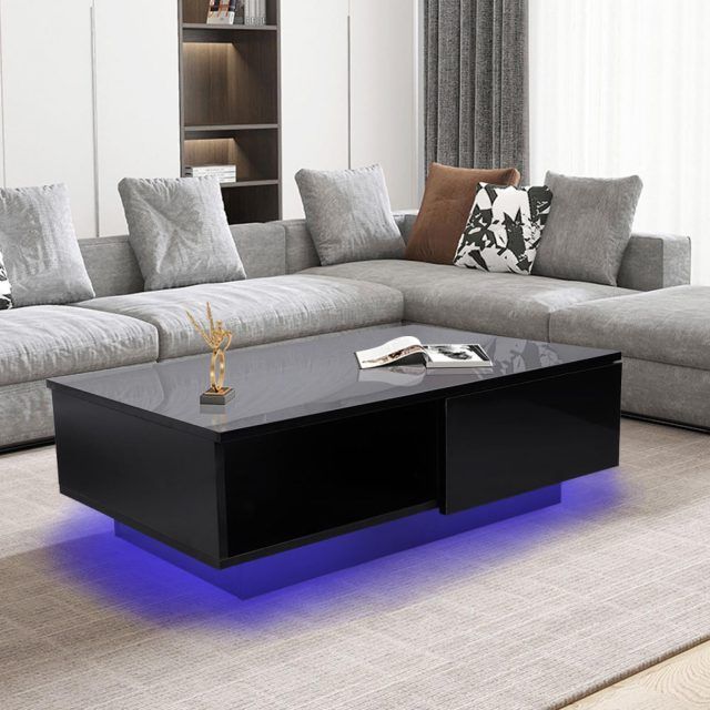 15 Best Coffee Tables with Drawers and Led Lights