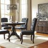 Jaxon 5 Piece Extension Round Dining Sets With Wood Chairs (Photo 9 of 25)