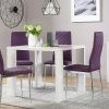 Dining Tables and Purple Chairs (Photo 6 of 25)