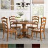 Caden 7 Piece Dining Sets With Upholstered Side Chair (Photo 10 of 25)