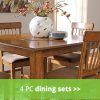 Craftsman 5 Piece Round Dining Sets With Uph Side Chairs (Photo 22 of 25)