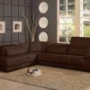 Chocolate Brown Sectional Sofas (Photo 8 of 10)