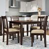 Craftsman 5 Piece Round Dining Sets With Side Chairs (Photo 4 of 25)