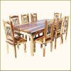 Solid Oak Dining Tables and 8 Chairs (Photo 9 of 25)