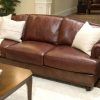 Mansfield Cocoa Leather Sofa Chairs (Photo 8 of 25)