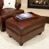 Mansfield Cocoa Leather Sofa Chairs (Photo 20 of 25)