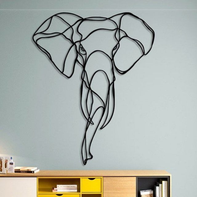 Top 10 of Elephant Wall Art