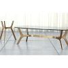 Elke Glass Console Tables With Brass Base (Photo 10 of 25)
