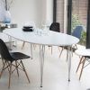 White Extendable Dining Tables and Chairs (Photo 21 of 25)
