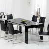 Black Glass Dining Tables (Photo 3 of 25)