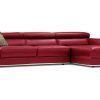 Red Leather Sofas (Photo 7 of 10)