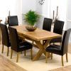 Oak Extending Dining Tables and Chairs (Photo 7 of 25)