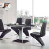 Dining Tables Black Glass (Photo 21 of 25)
